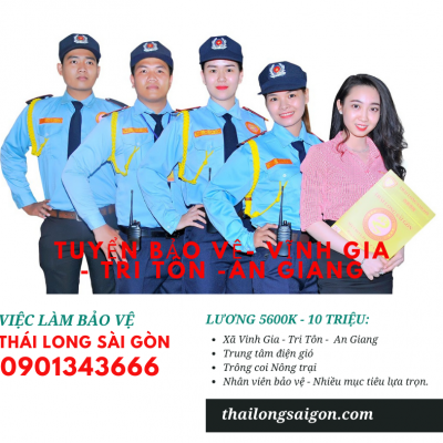 Tuyển Bảo Vệ Điện Gió - Trang Trại Vĩnh Hiệp - Tri Tôn - An Giang